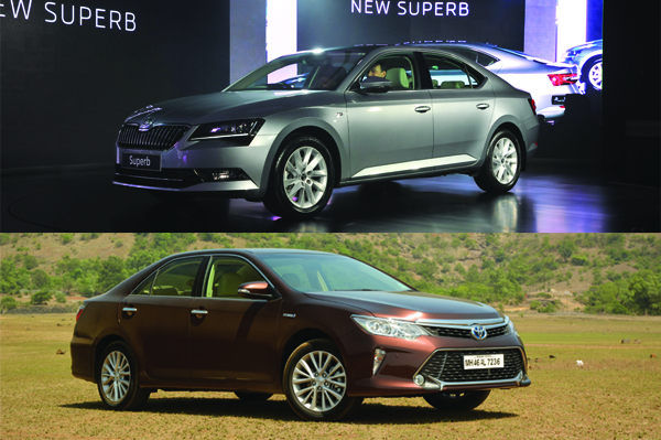 New Skoda Superb vs Toyota Camry: Specifications comparison